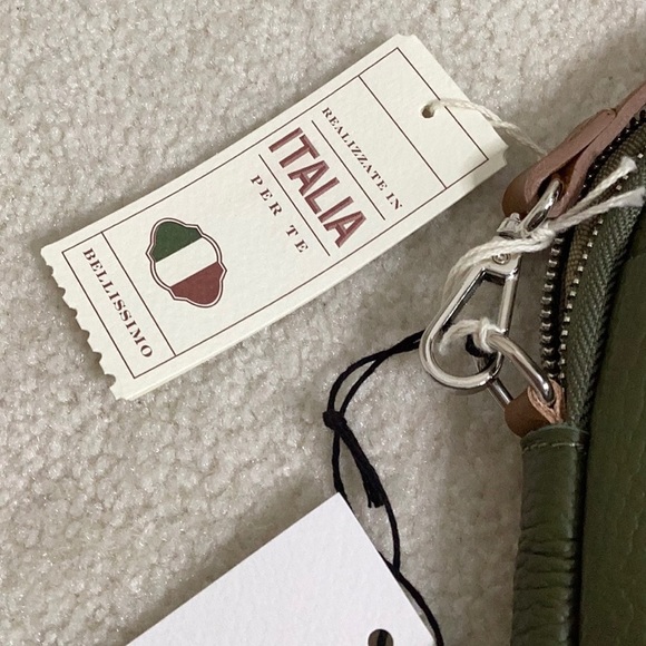 NWT, DIVNA FIRENZA, CROSSBODY LEATHER  BAG - Picture 14 of 16